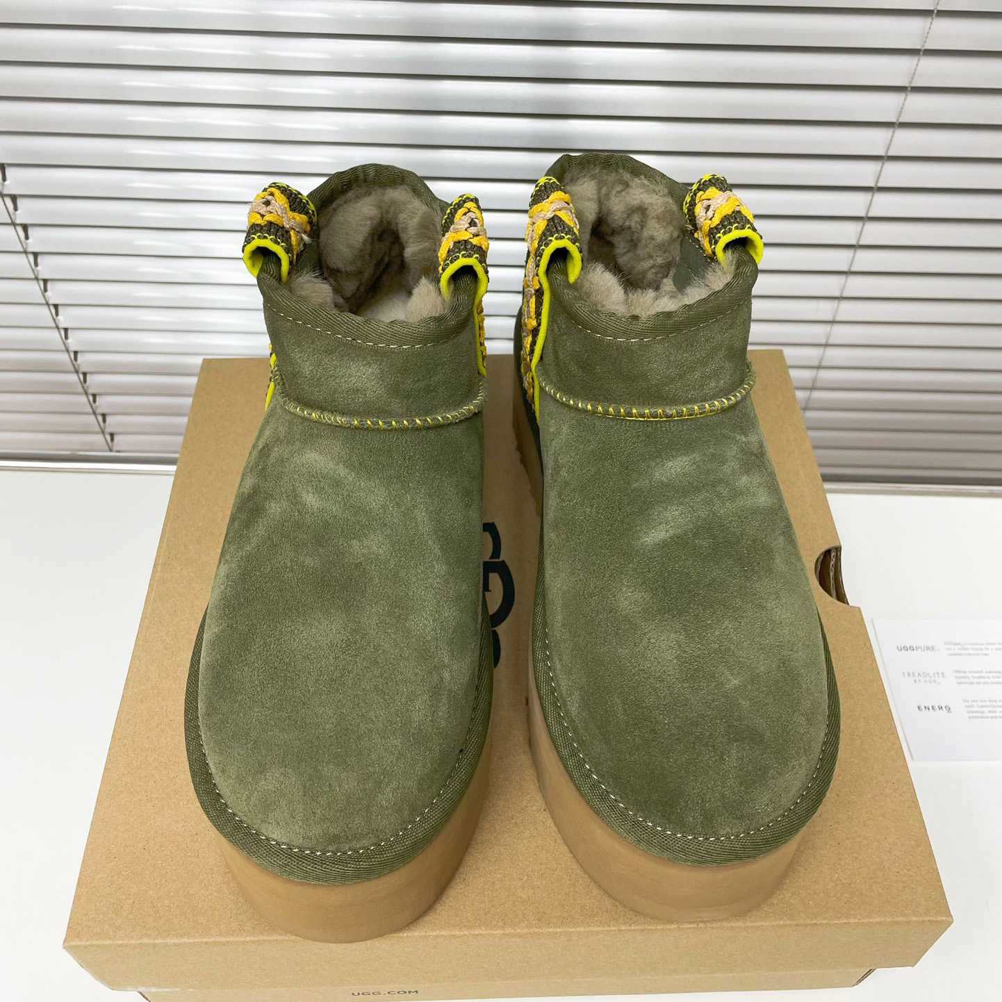 Ugg Classic Ultra Mini Braid Platform - PerfectKickZ