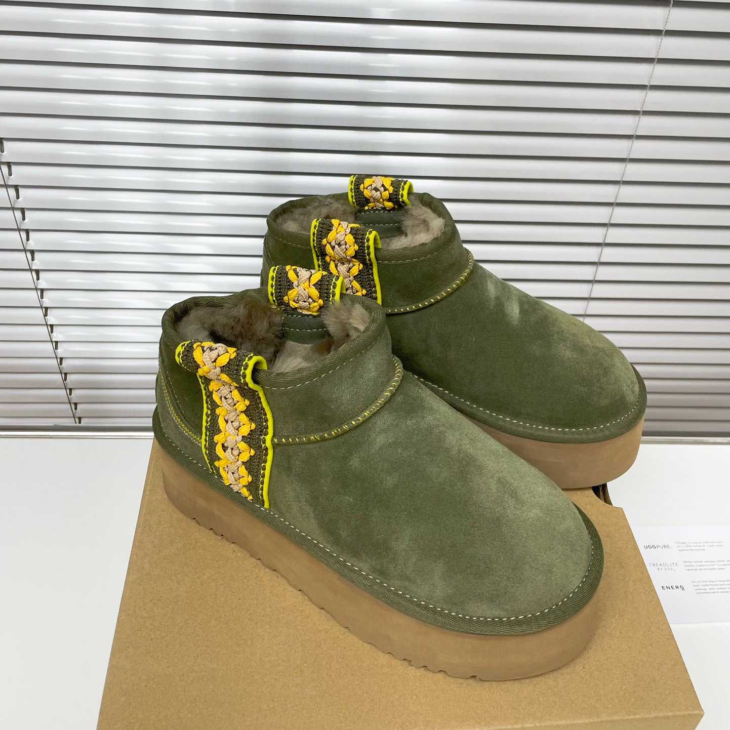 Ugg Classic Ultra Mini Braid Platform - PerfectKickZ