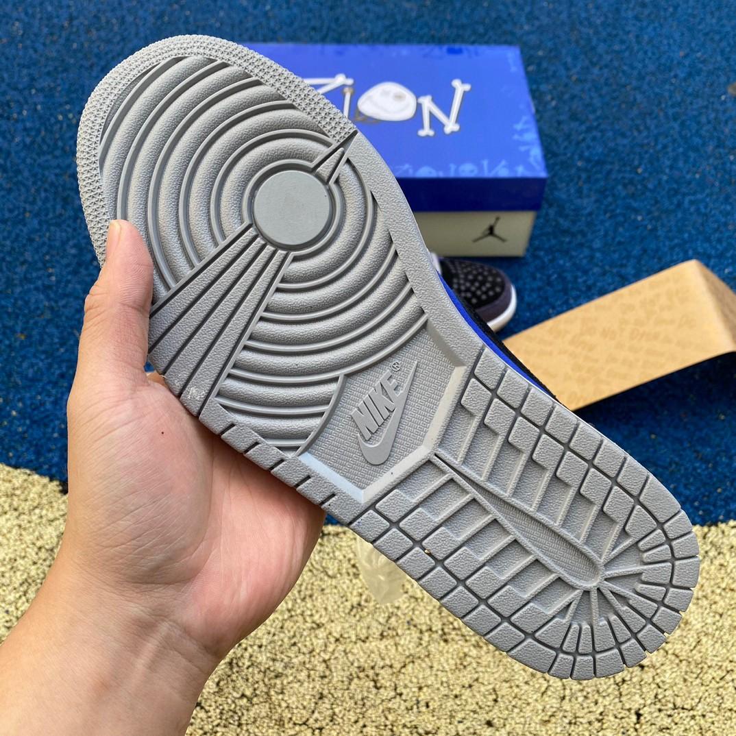 Zion Williamson x Jordan Air Jordan 1 Low Sneaker    dz7292-202 - PerfectKickZ