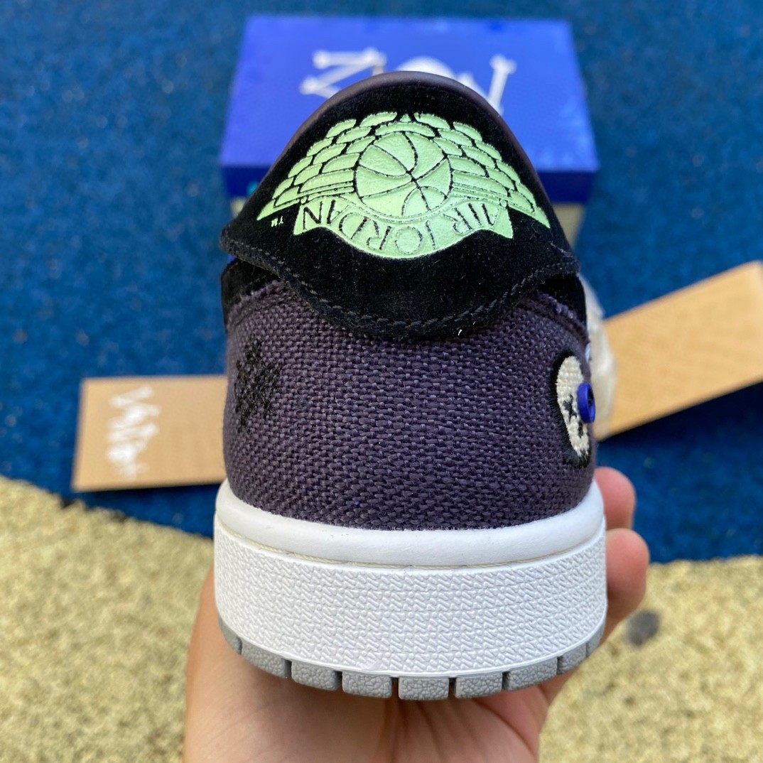 Zion Williamson x Jordan Air Jordan 1 Low Sneaker    dz7292-202 - PerfectKickZ