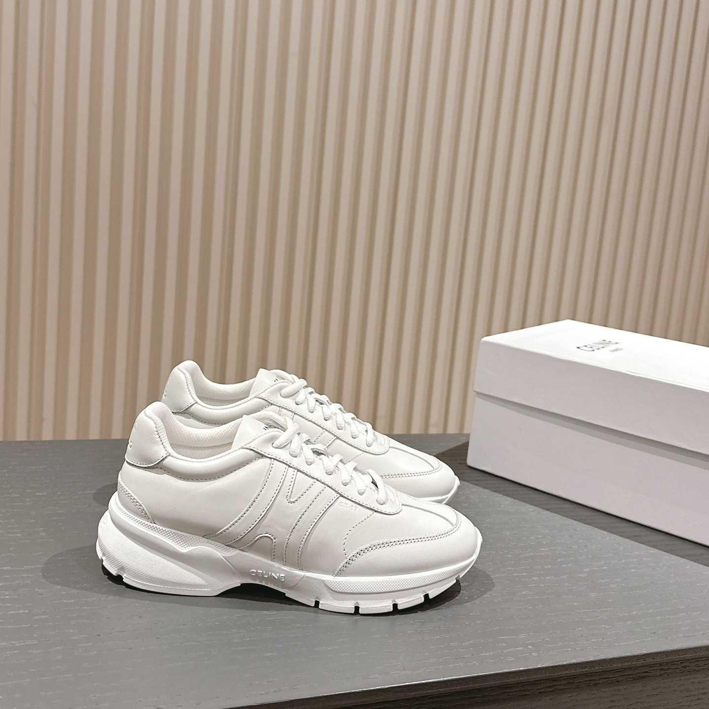 Celine Runner CR-01 Low Lace-up Sneaker In Calfskin - PerfectKickZ