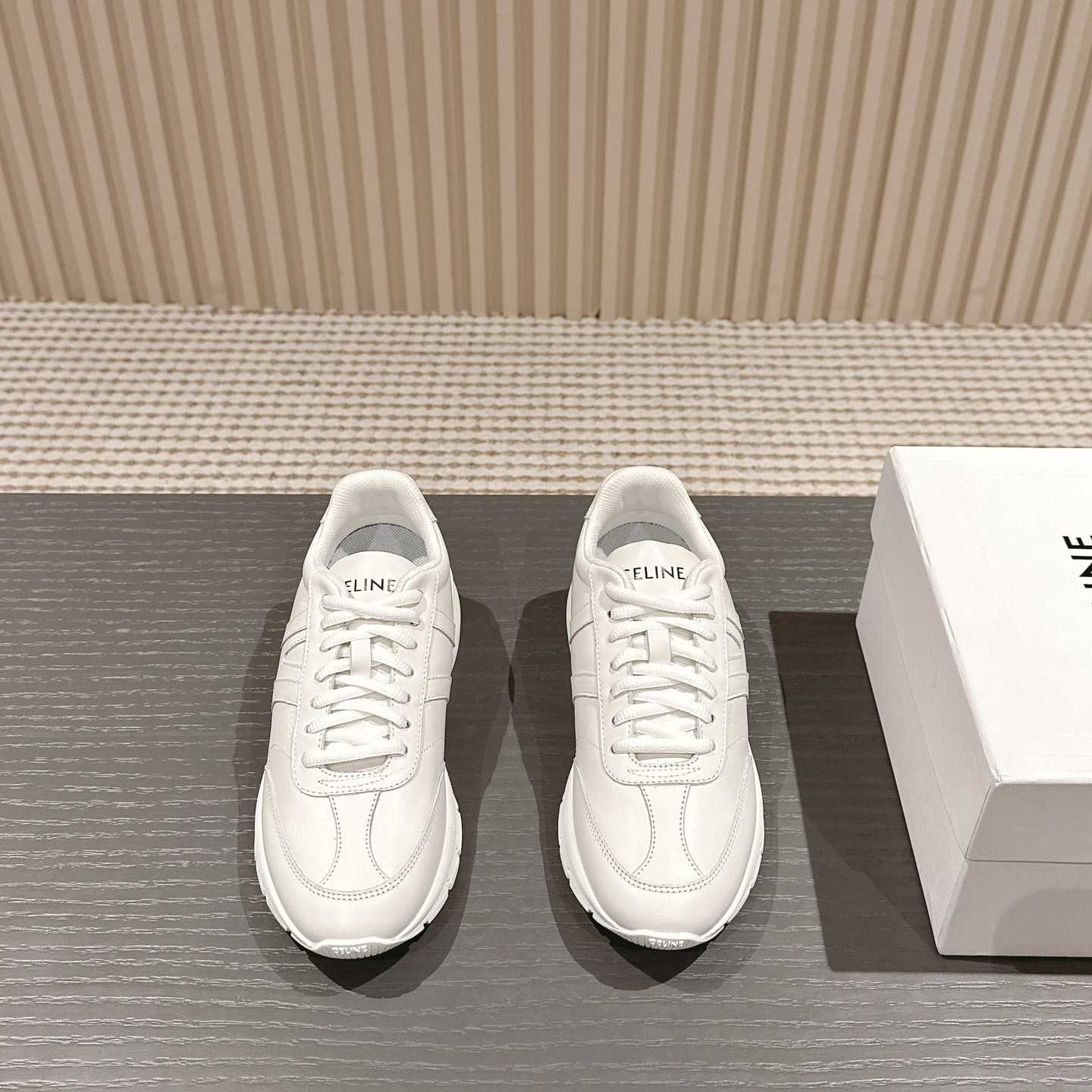 Celine Runner CR-01 Low Lace-up Sneaker In Calfskin - PerfectKickZ