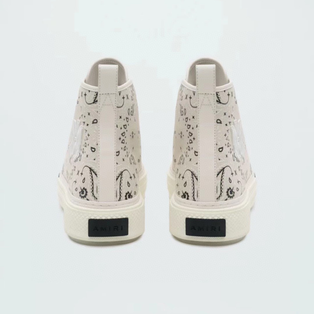 Amiri M.A. Court bandana-print Sneakers - PerfectKickZ