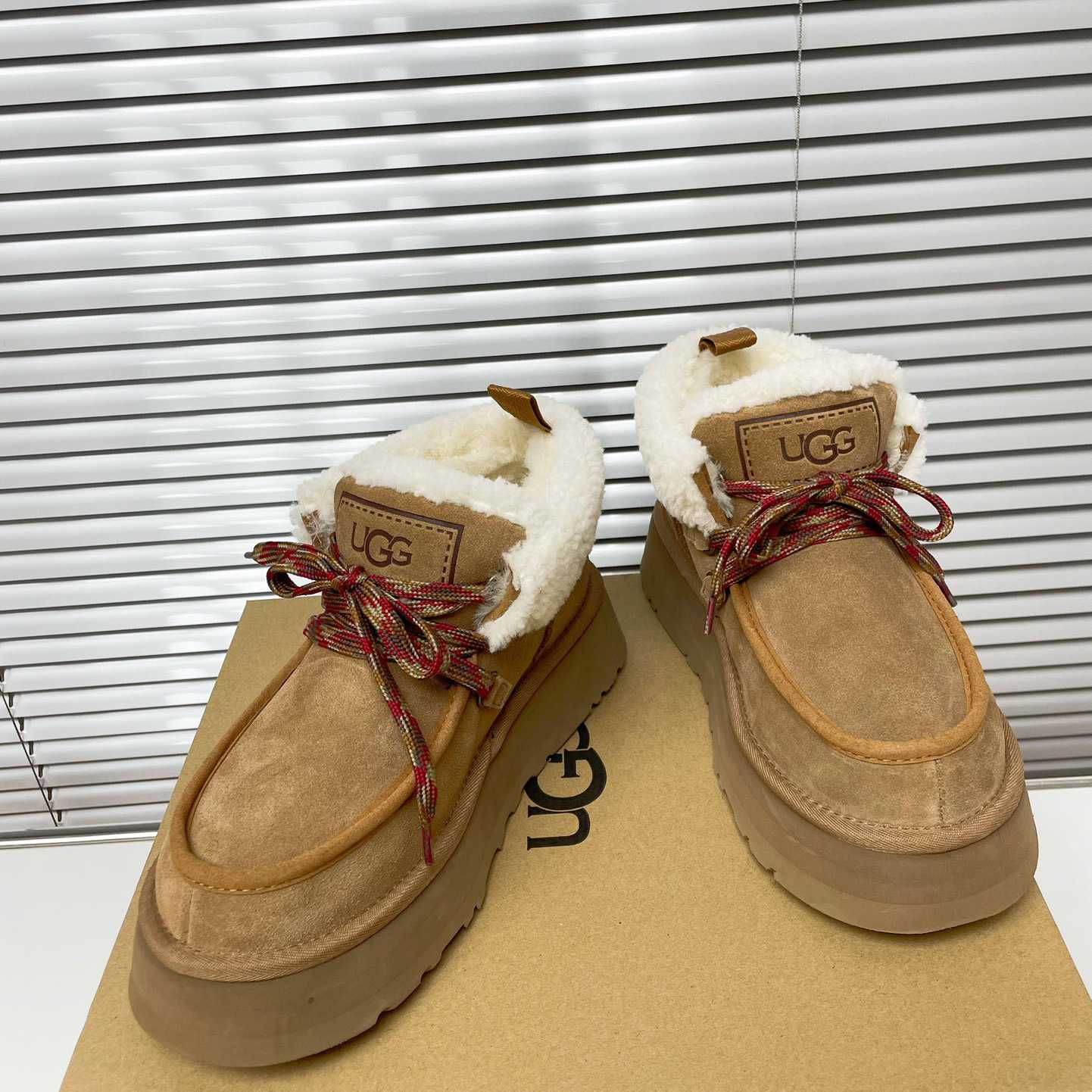 Ugg Funkarra Cabin Cuff Platform Boots - PerfectKickZ