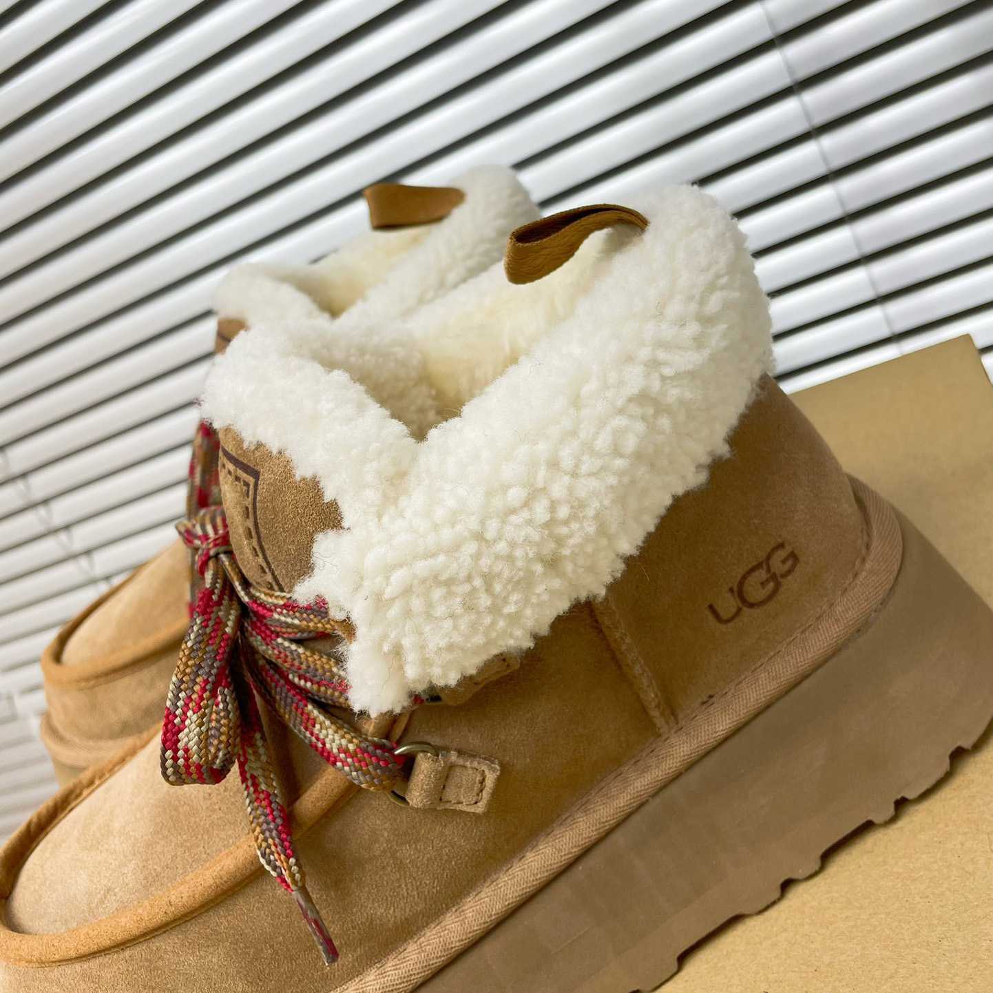 Ugg Funkarra Cabin Cuff Platform Boots - PerfectKickZ
