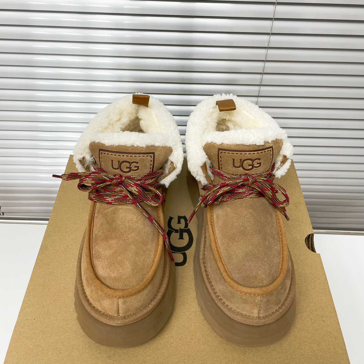 Ugg Funkarra Cabin Cuff Platform Boots - PerfectKickZ