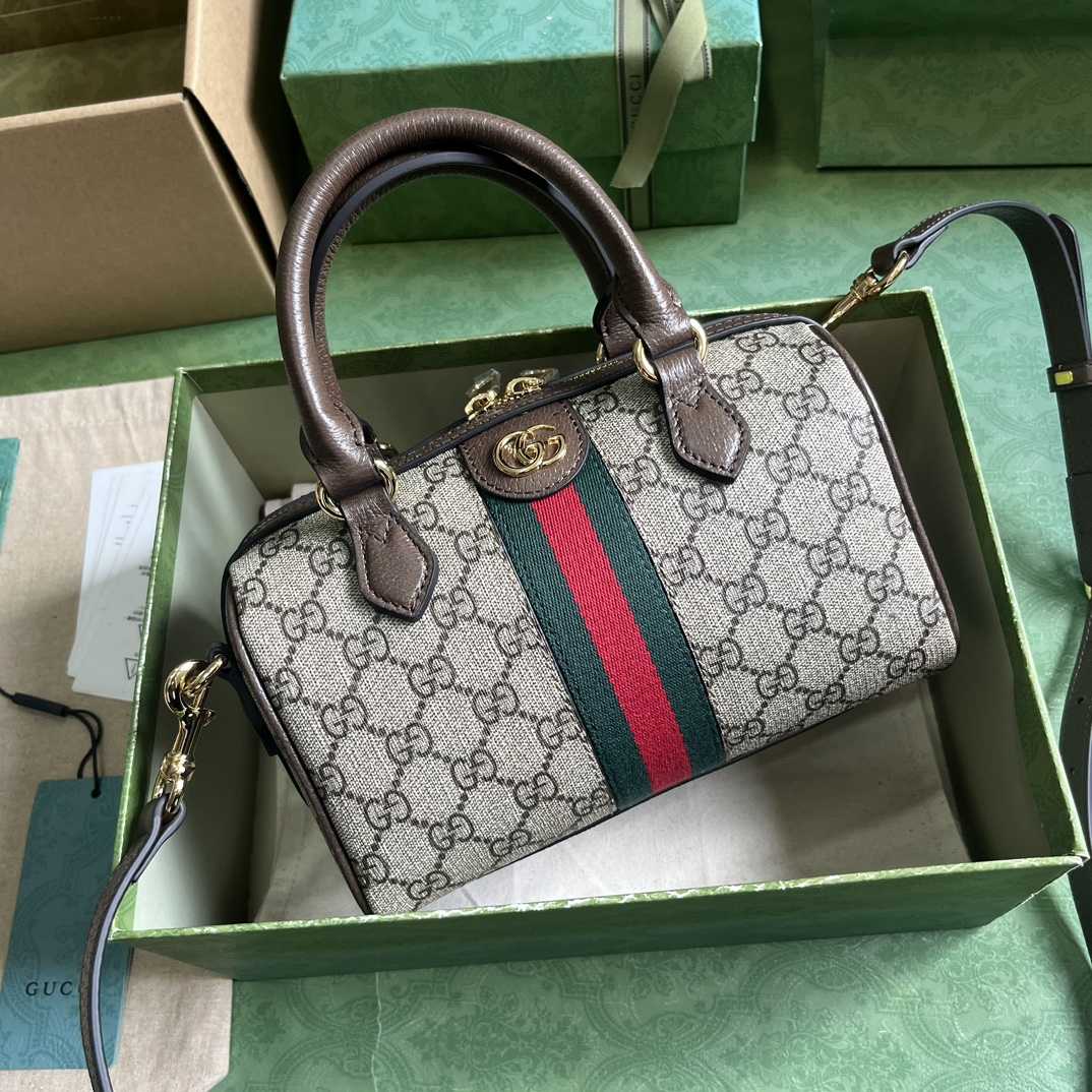 Gucci Ophidia GG Mini Top Handle Bag - PerfectKickZ