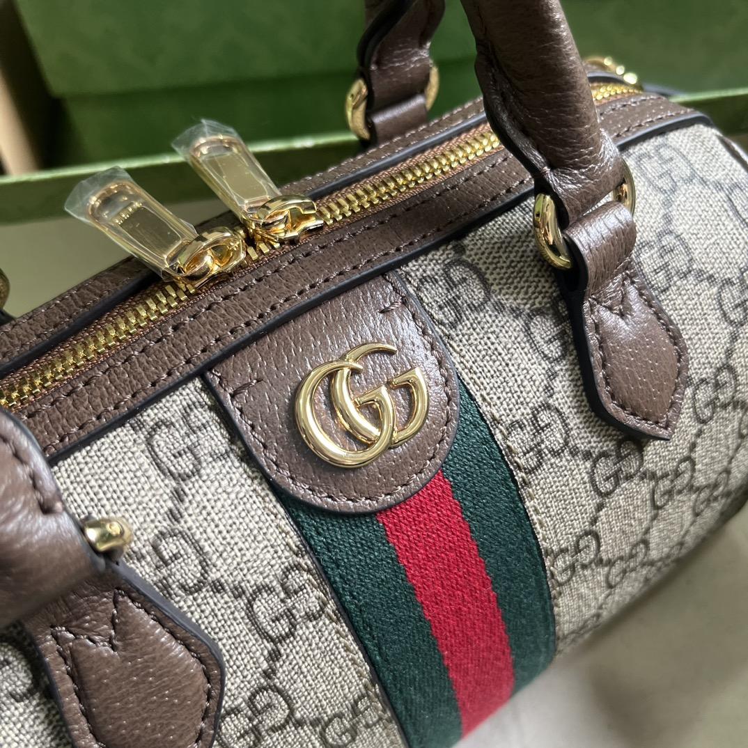 Gucci Ophidia GG Mini Top Handle Bag - PerfectKickZ