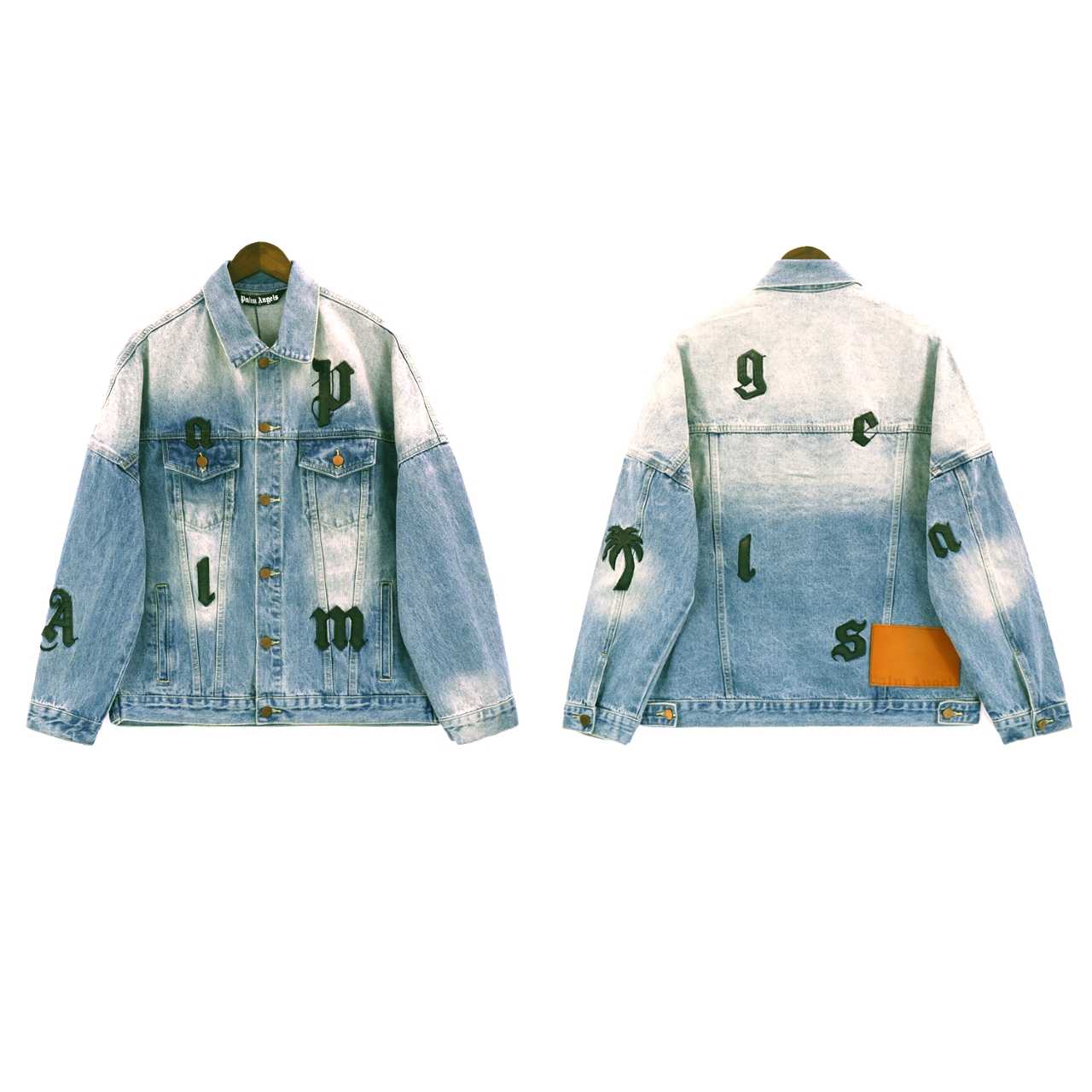  Palmangels Denim Jacket With Patches - PerfectKickZ