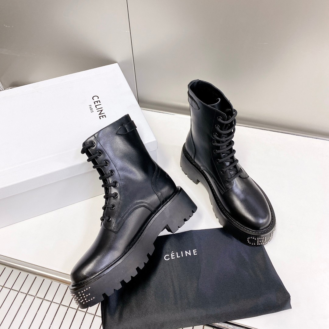 Celine Bulky Lace-up Boot  - PerfectKickZ