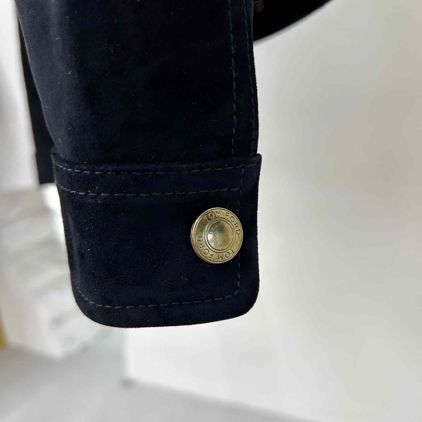 Tom Ford Cashmere Suede Shearling Trucker - PerfectKickZ