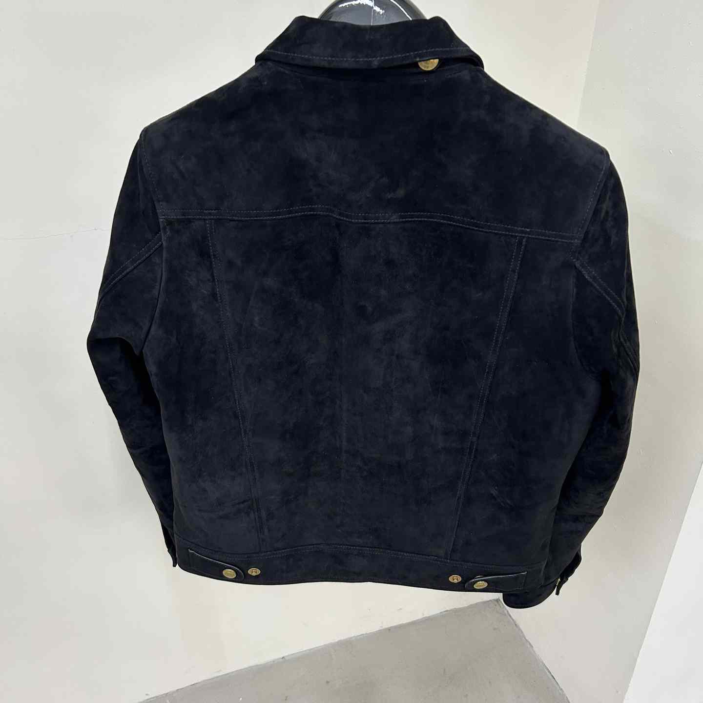 Tom Ford Cashmere Suede Shearling Trucker - PerfectKickZ