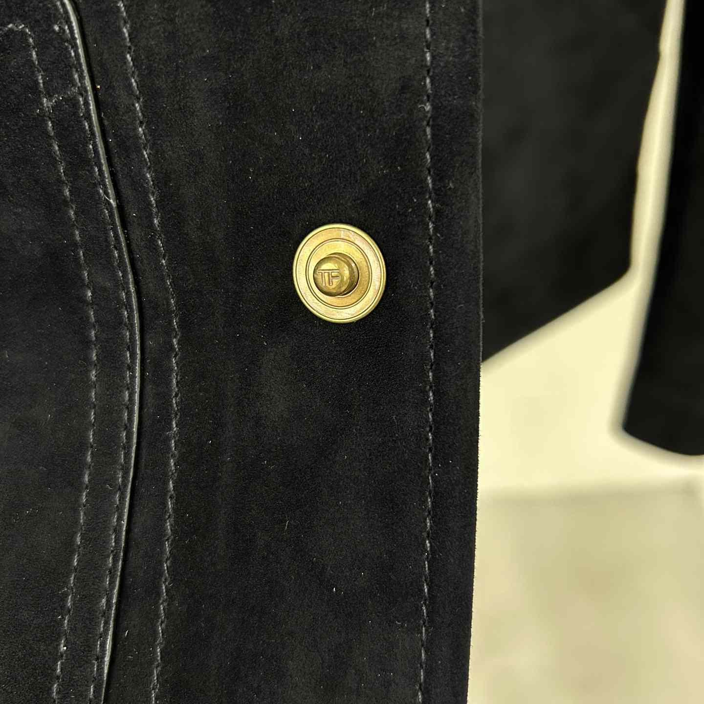 Tom Ford Cashmere Suede Shearling Trucker - PerfectKickZ