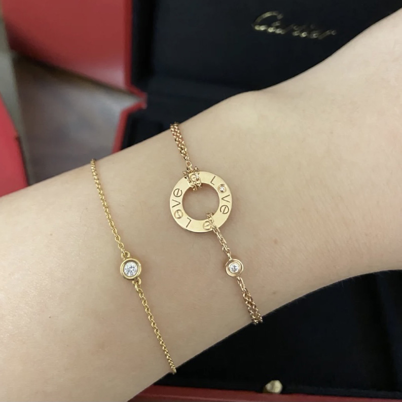 Cartier Love Bracelet,2 Diamonds - PerfectKickZ
