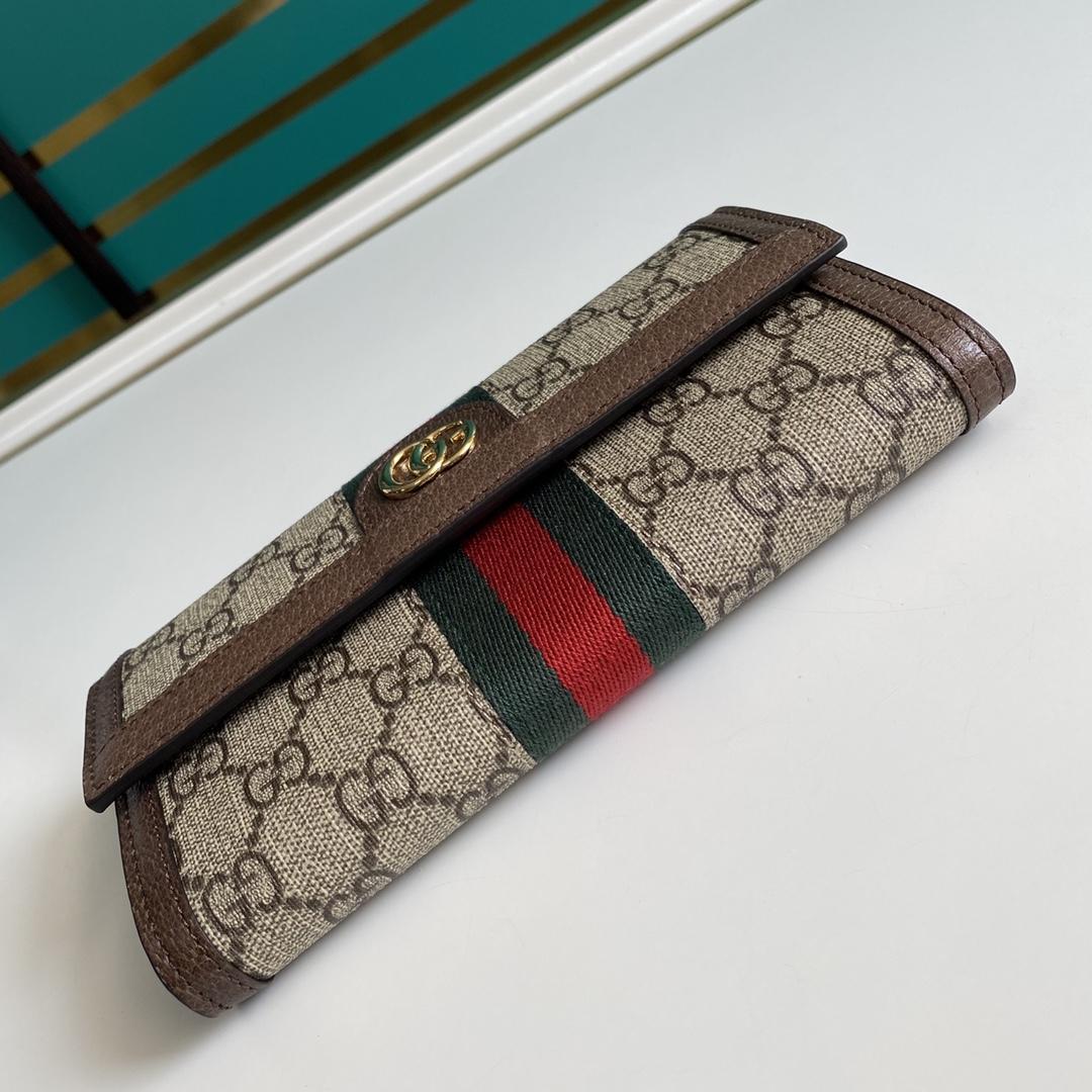 Gucci Ophidia GG Continental Wallet - PerfectKickZ