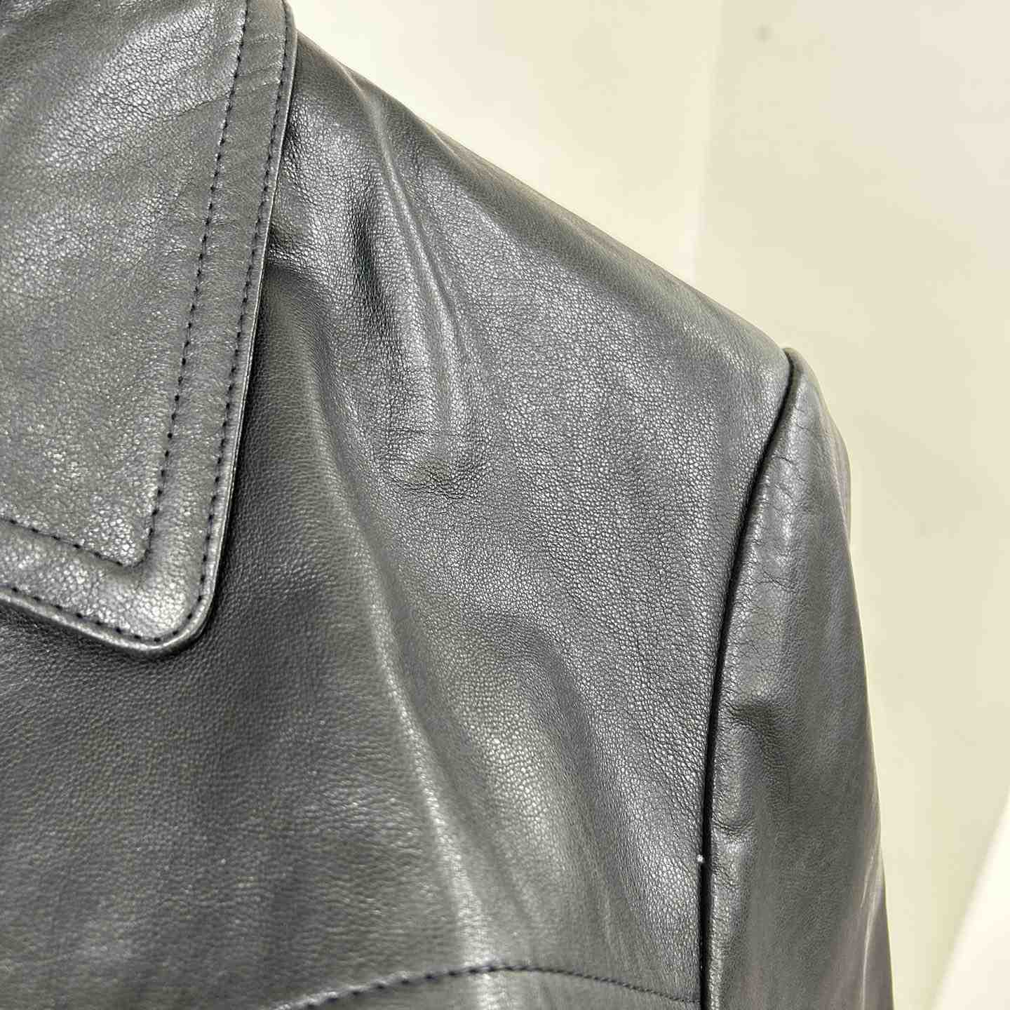 Gucci Leather Bomber Jacket - PerfectKickZ