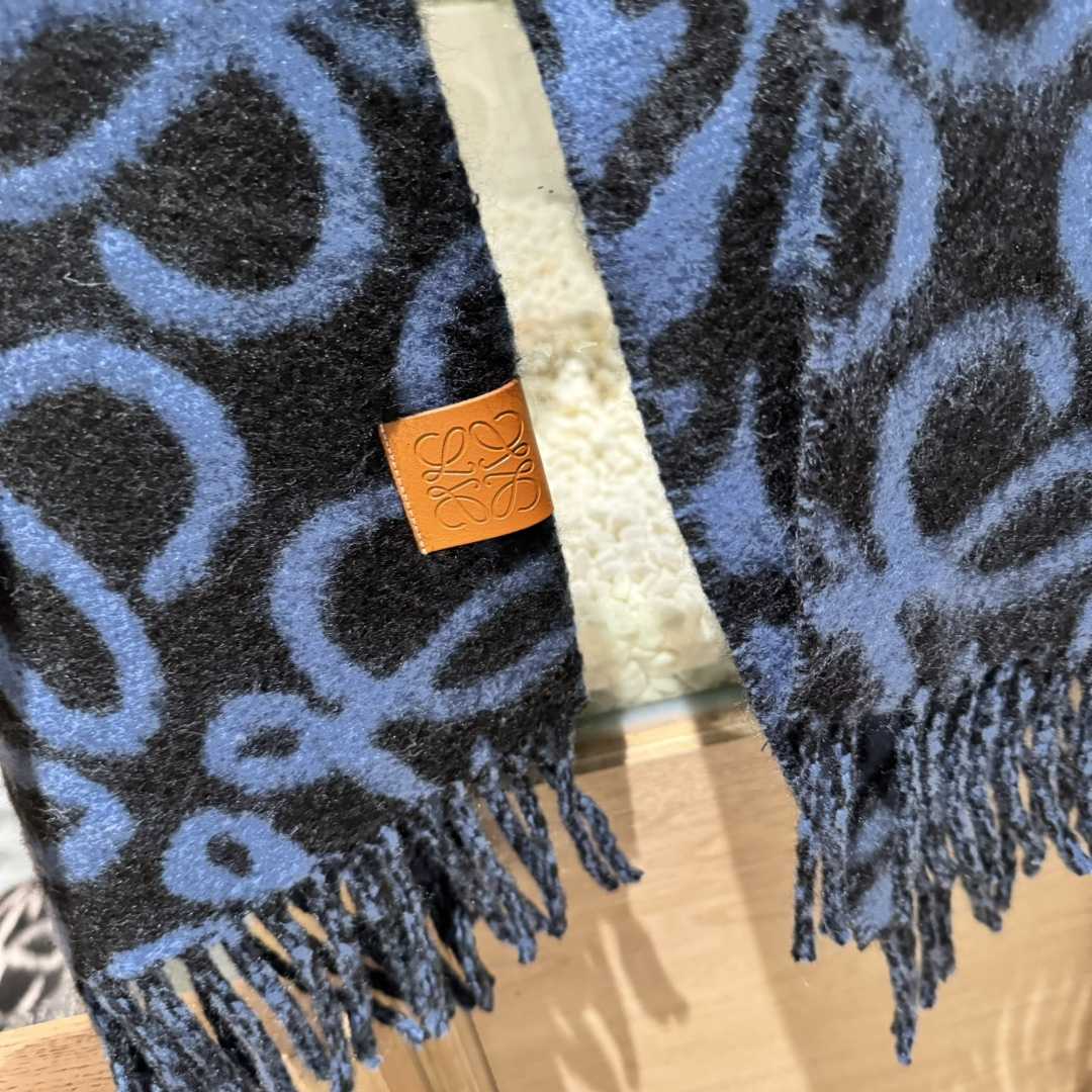 Loewe Anagram Scarf In Alpaca And Wool - PerfectKickZ