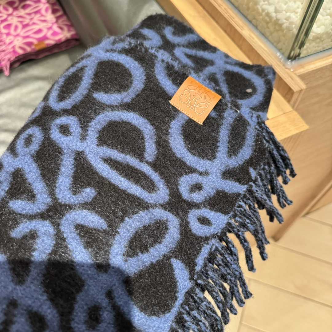 Loewe Anagram Scarf In Alpaca And Wool - PerfectKickZ
