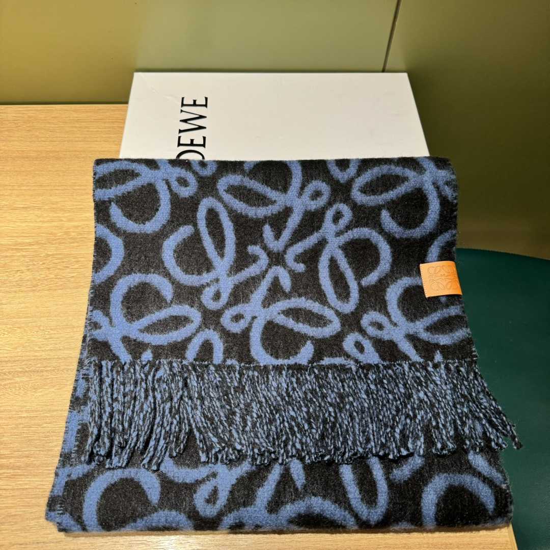 Loewe Anagram Scarf In Alpaca And Wool - PerfectKickZ