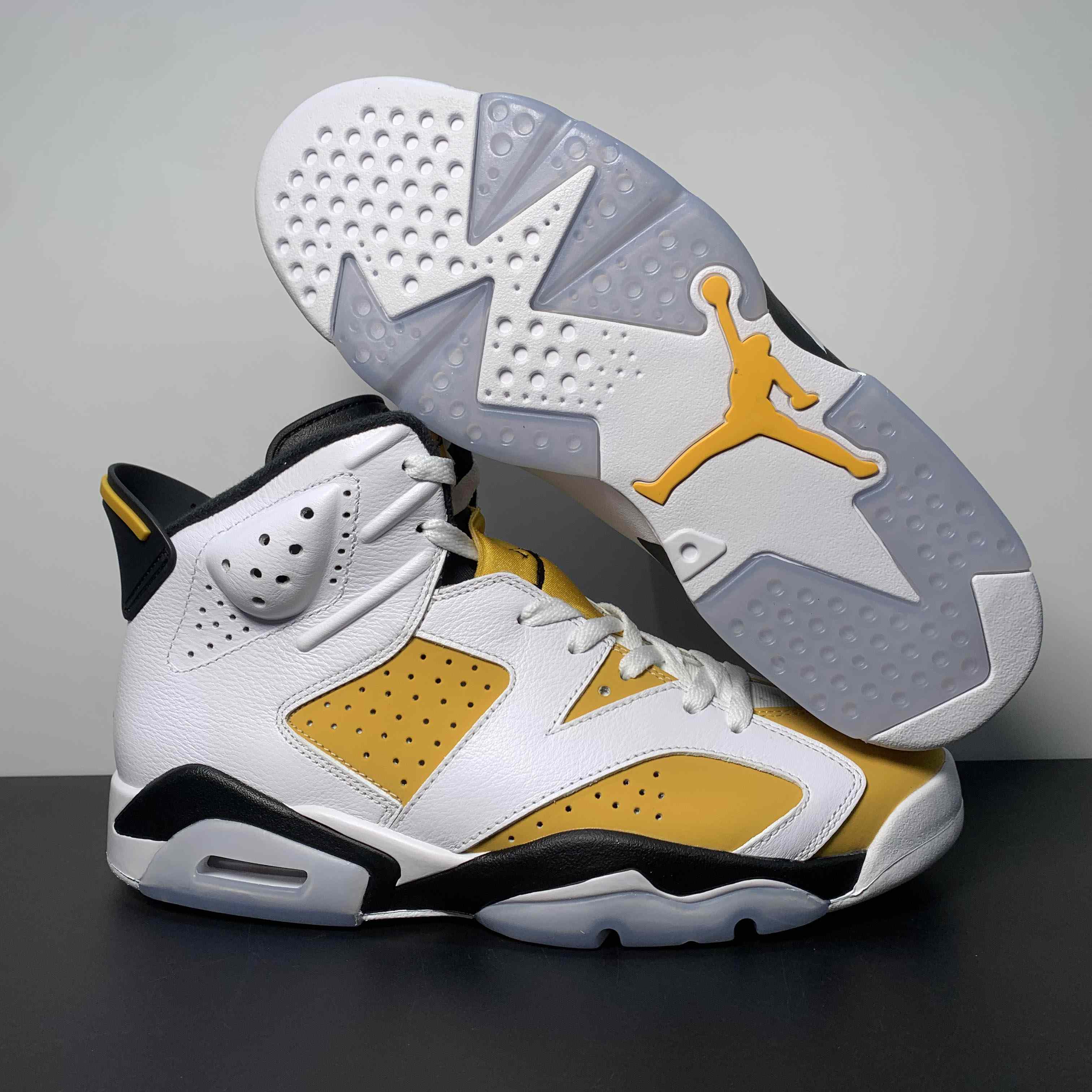 Air Jordan 6 “Yellow Ochre” Sneaker                CT8529-170 - PerfectKickZ