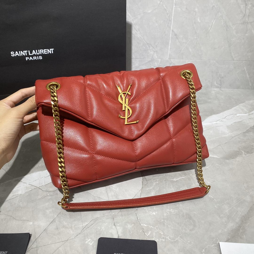 Saint Laurent Puffer Small In Nappa Leather (29x17x11cm) - PerfectKickZ