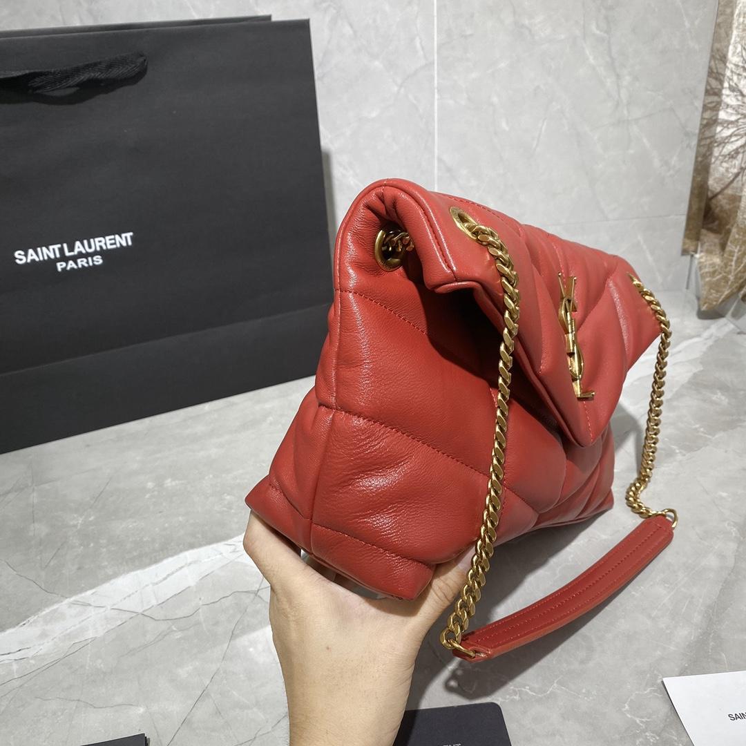 Saint Laurent Puffer Small In Nappa Leather (29x17x11cm) - PerfectKickZ
