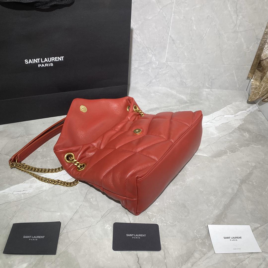 Saint Laurent Puffer Small In Nappa Leather (29x17x11cm) - PerfectKickZ