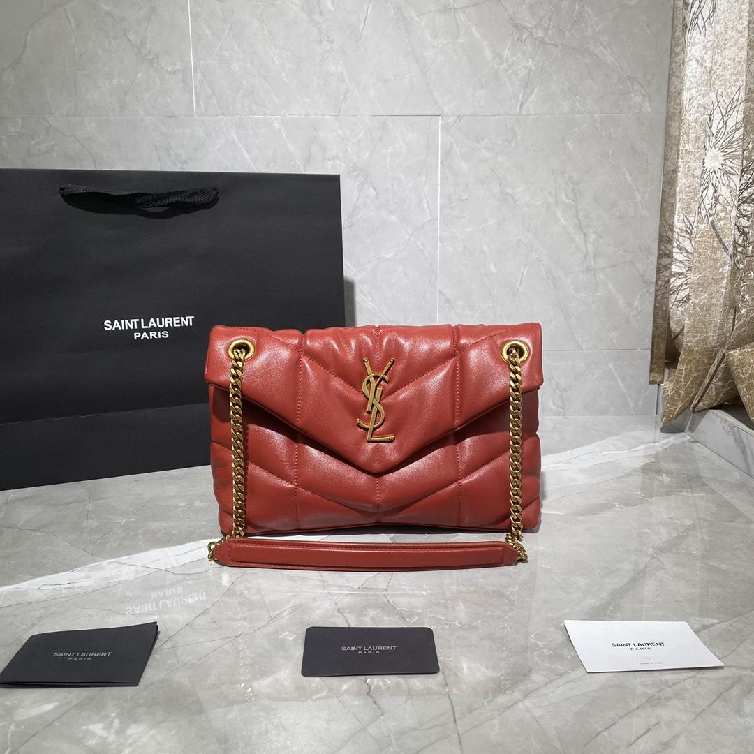 Saint Laurent Puffer Small In Nappa Leather (29x17x11cm) - PerfectKickZ