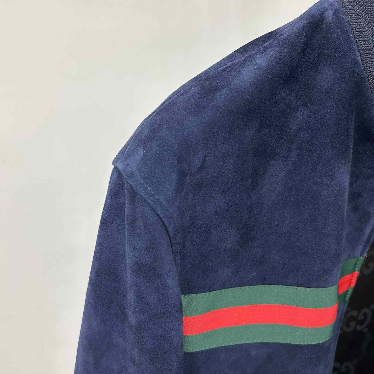 Gucci Suede Bomber Jacket - PerfectKickZ
