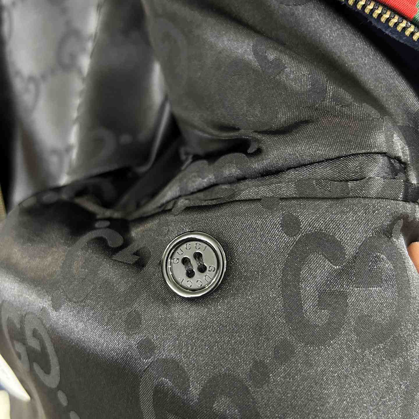 Gucci Suede Bomber Jacket - PerfectKickZ