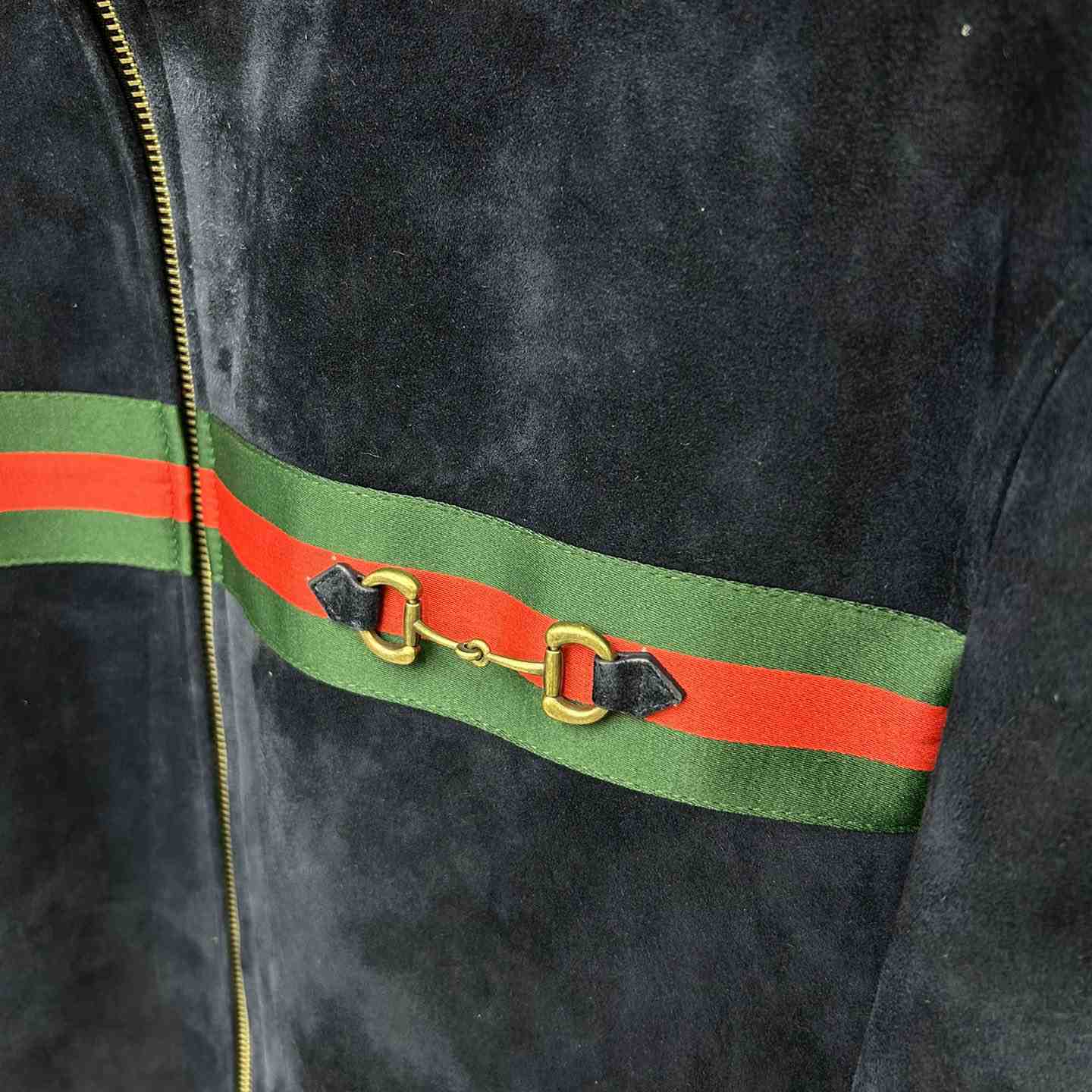 Gucci Suede Bomber Jacket - PerfectKickZ