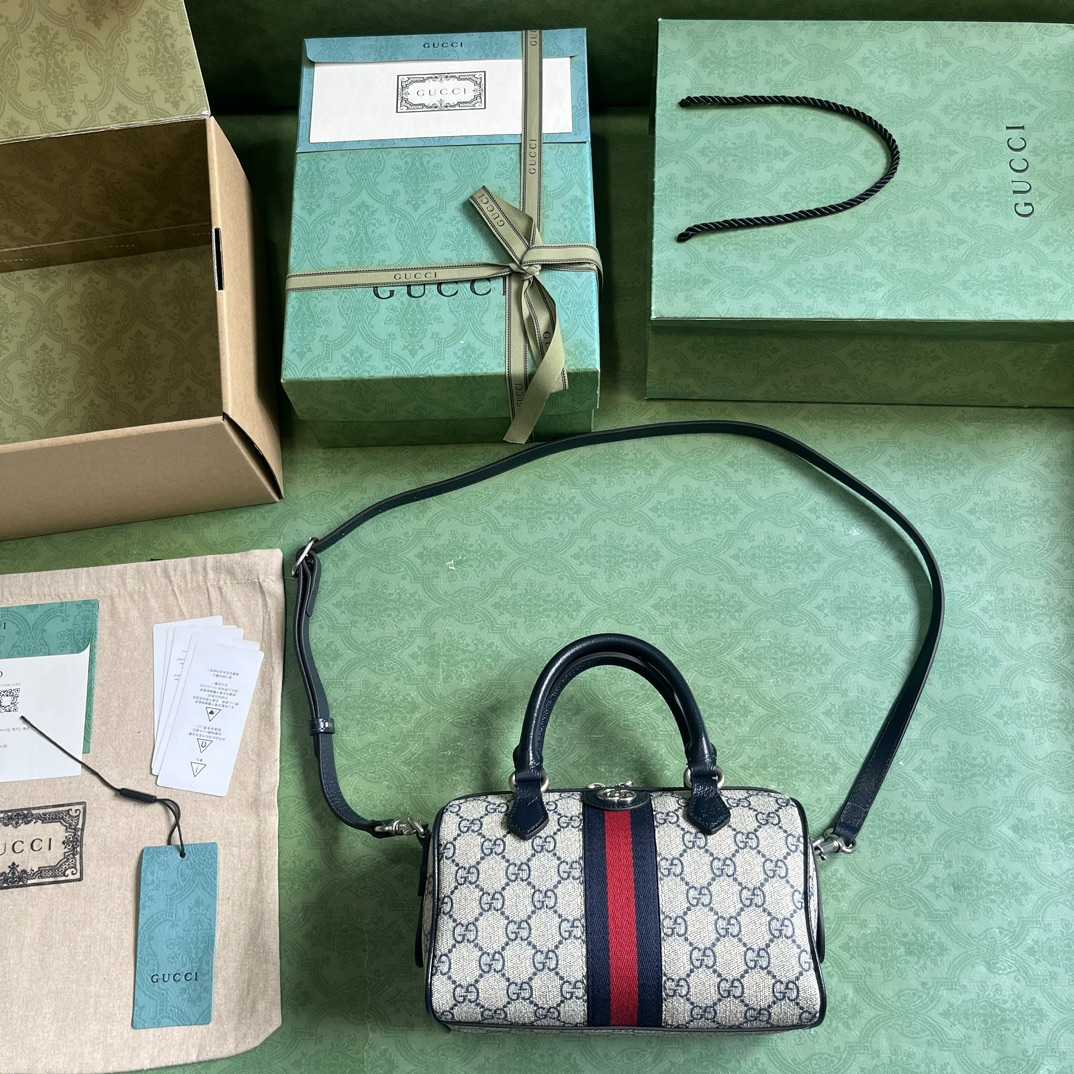 Gucci Ophidia GG Mini Top Handle Bag - PerfectKickZ