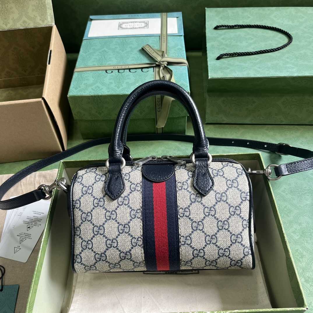 Gucci Ophidia GG Mini Top Handle Bag - PerfectKickZ