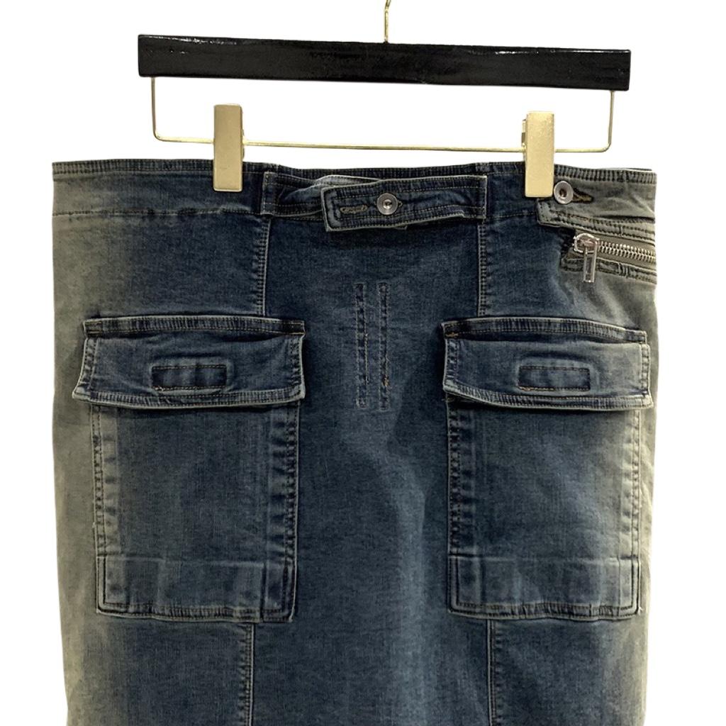 Rick Owens Drkshdw Aircut Washed Denim Shorts - PerfectKickZ