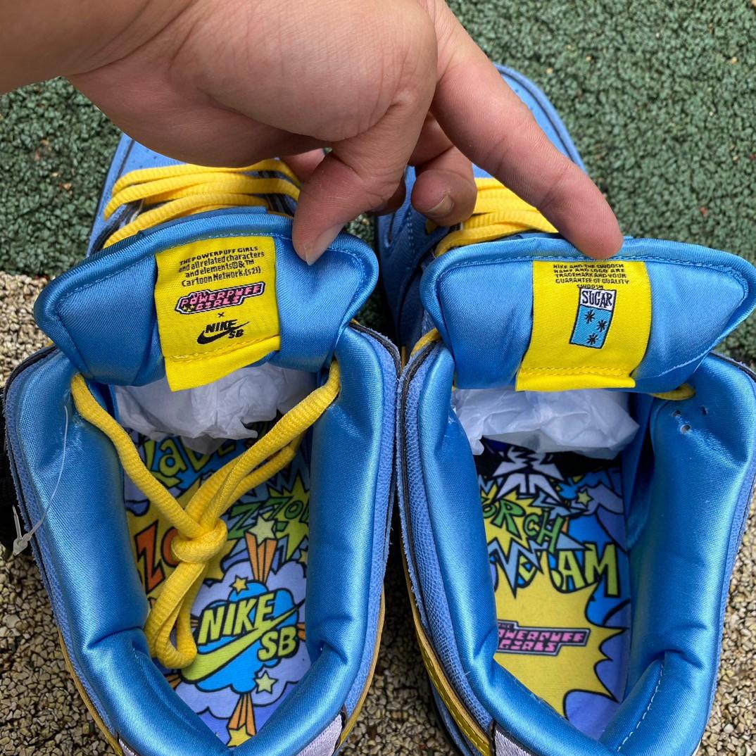 The Powerpuff Girls x Nike SB DunkLow “Bubbles” Sneakers     FZ8320-400 - PerfectKickZ