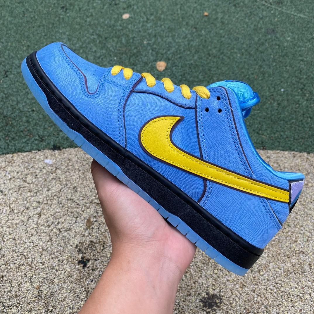 The Powerpuff Girls x Nike SB DunkLow “Bubbles” Sneakers     FZ8320-400 - PerfectKickZ