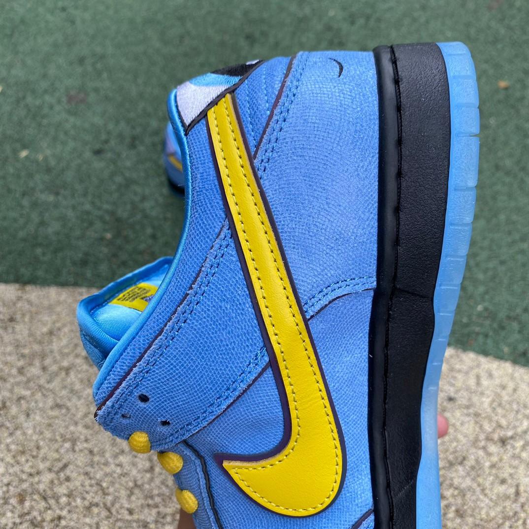 The Powerpuff Girls x Nike SB DunkLow “Bubbles” Sneakers     FZ8320-400 - PerfectKickZ