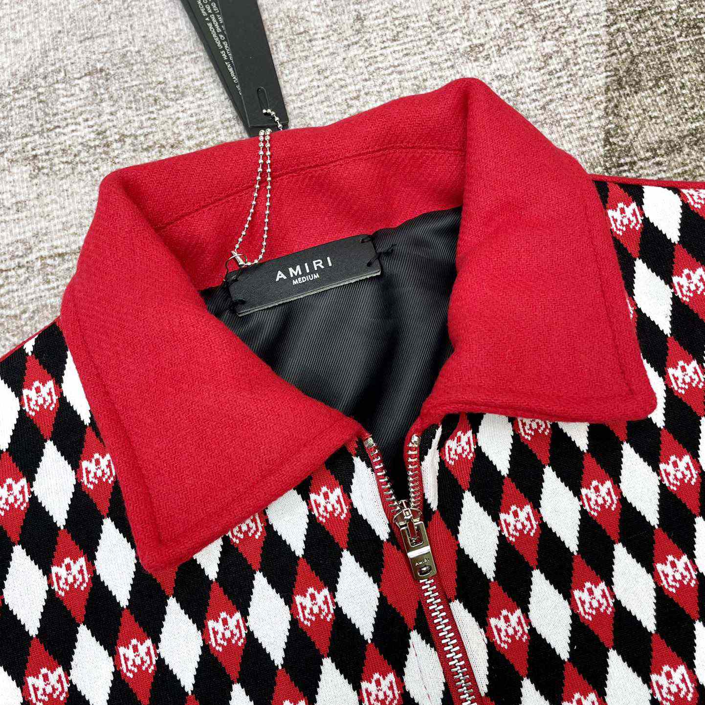 Amiri Diamond Embroidered Work Jacket - PerfectKickZ