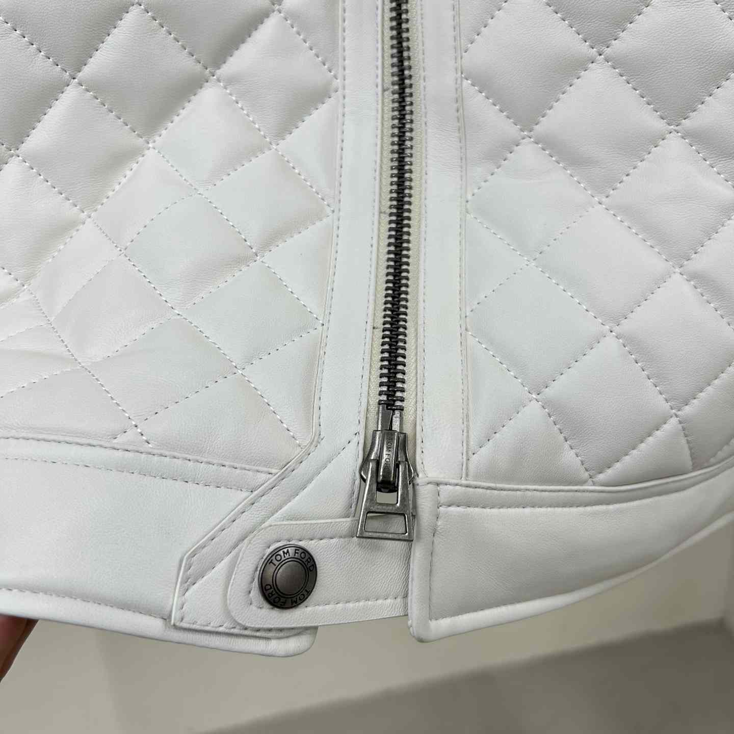 Dior Feather Nappa Quilted Cafe Racer - PerfectKickZ