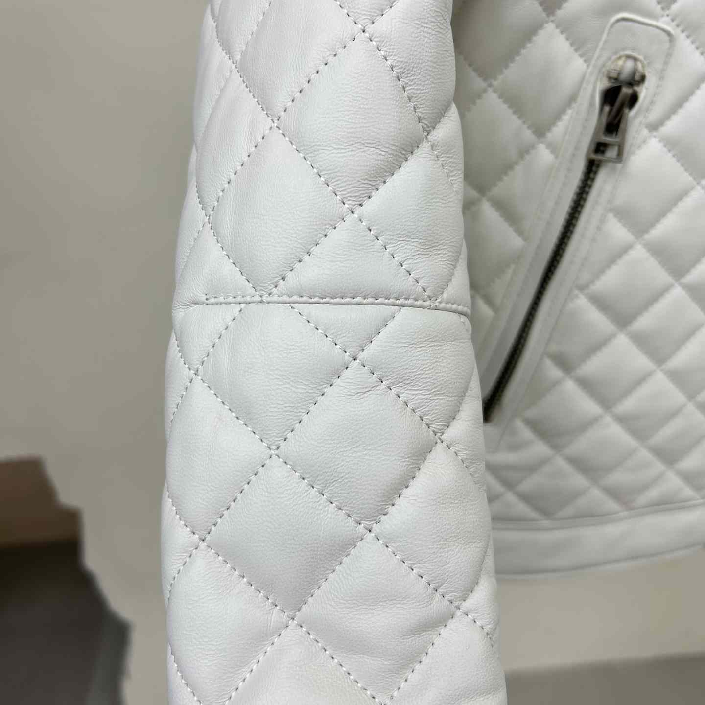 Dior Feather Nappa Quilted Cafe Racer - PerfectKickZ