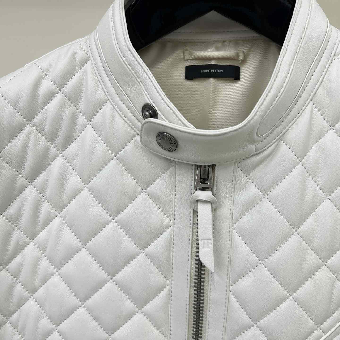 Dior Feather Nappa Quilted Cafe Racer - PerfectKickZ