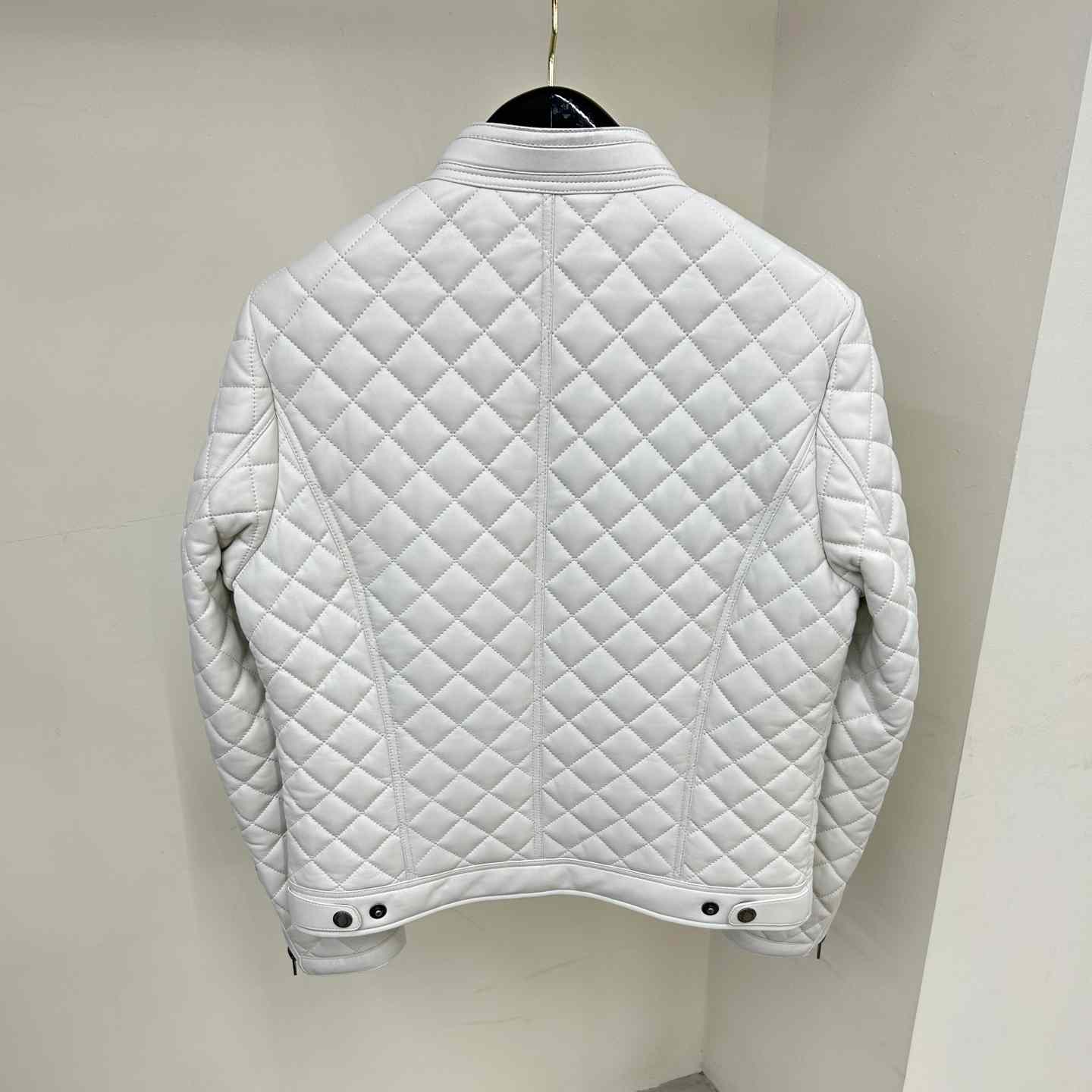 Dior Feather Nappa Quilted Cafe Racer - PerfectKickZ
