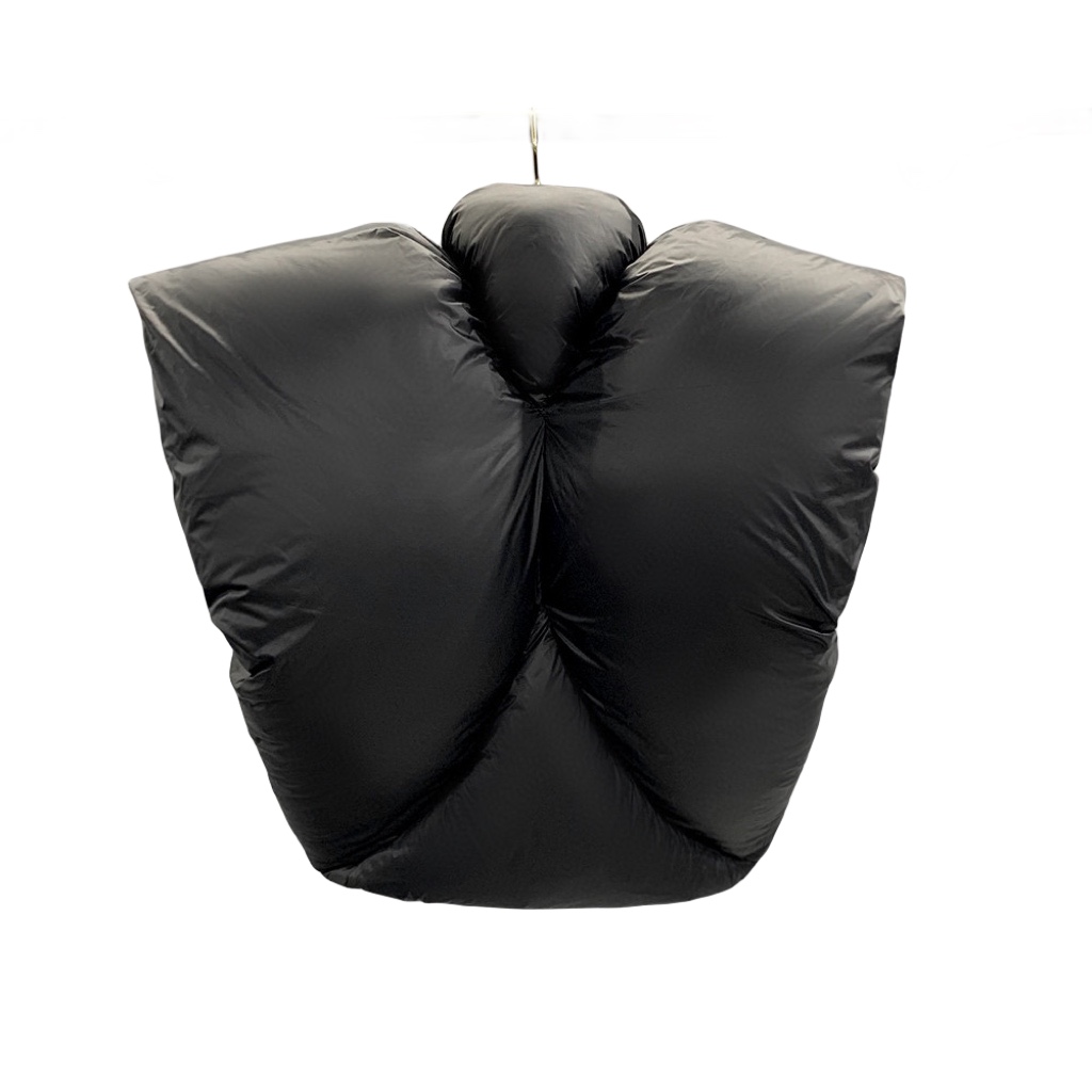 Rick Owens Black Knot Down Vest - PerfectKickZ