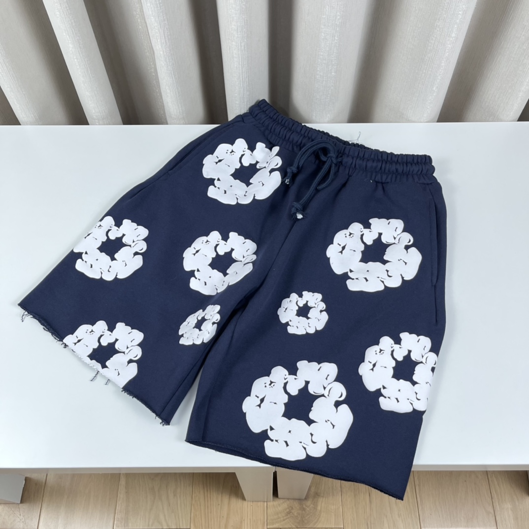 Ready Made x Denim Tears Cotton Wreath Sweat Shorts - PerfectKickZ