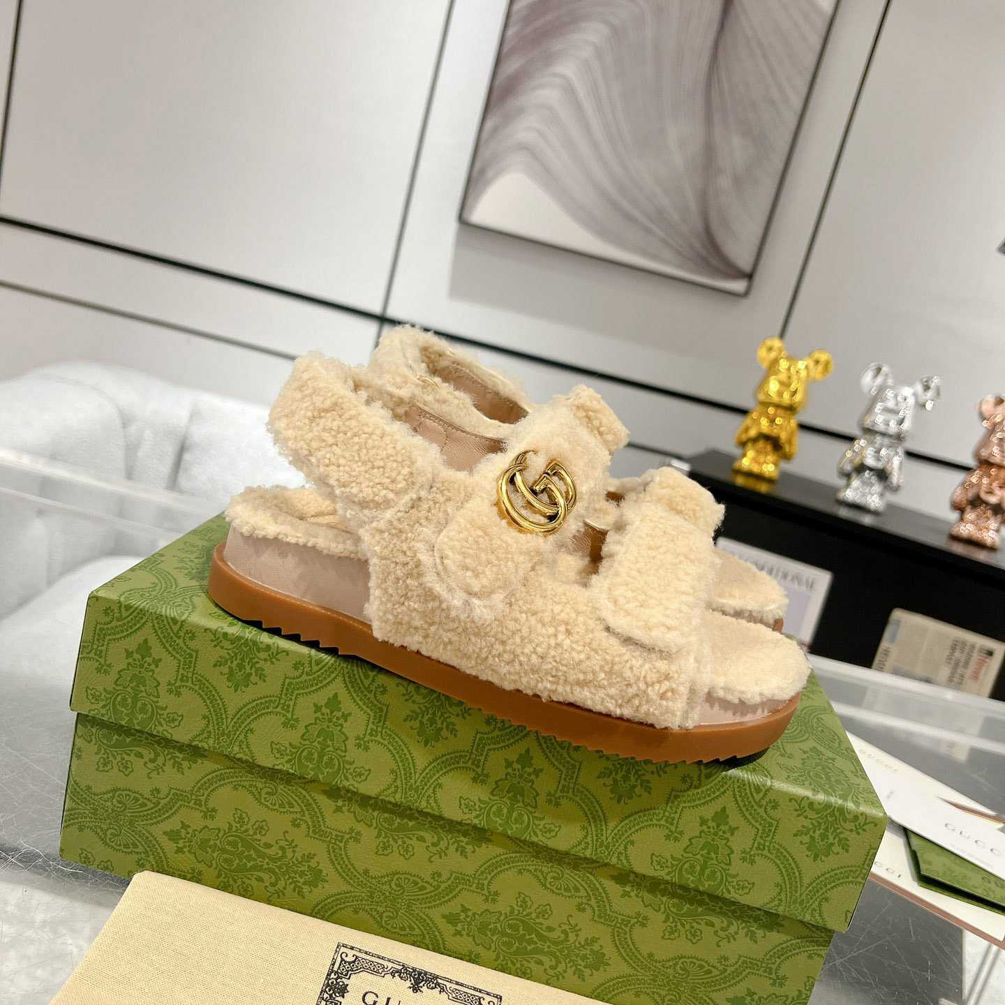 Gucci Women's Double G Sandals - PerfectKickZ