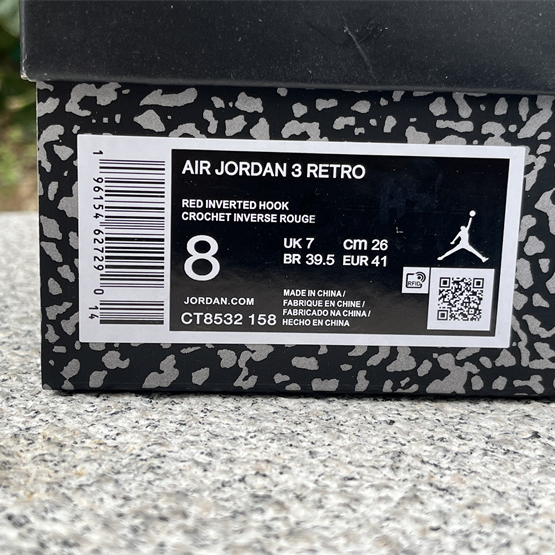 Air Jordan 3 “White Cement Reimagined” Basketball Shoes       CT8532-158  - PerfectKickZ