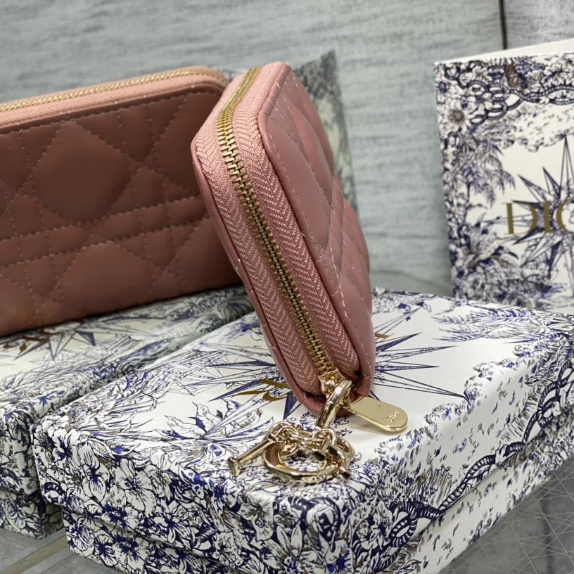 Dior Small Lady Dior Voyageur Coin Purse - PerfectKickZ