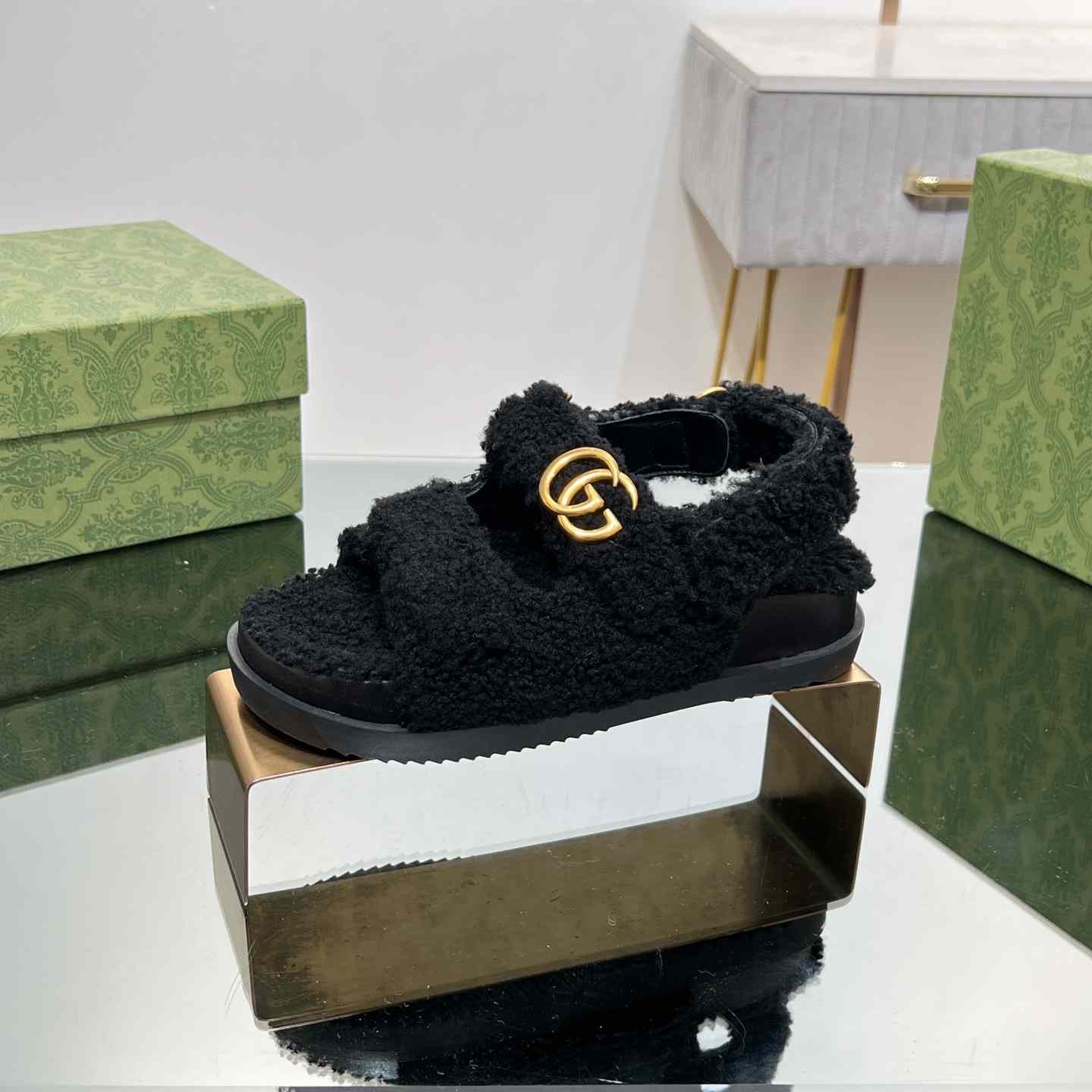 Gucci Women's Double G Sandals - 