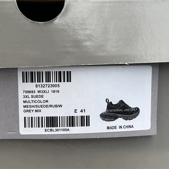 Balenciaga 3XL Sneaker In Dark Grey - PerfectKickZ