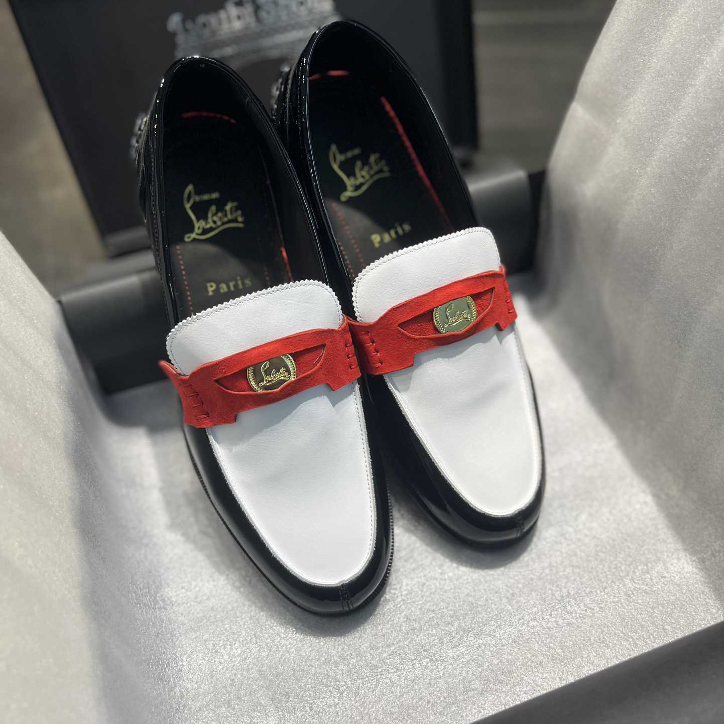 Christian Louboutin Penny Loafers  - PerfectKickZ
